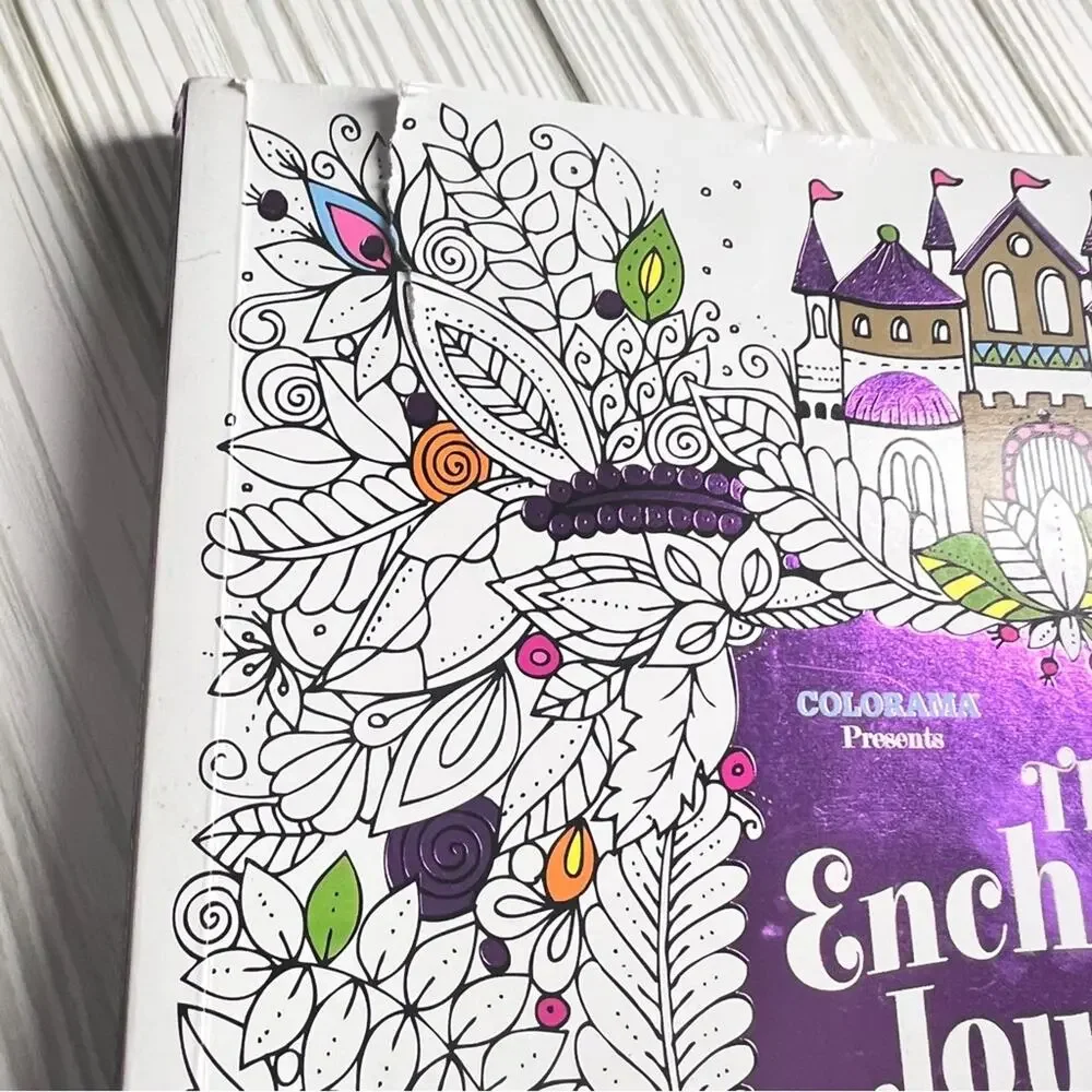Colorama The Enchanted Journey, A Special Coloring Journal, Write and Color